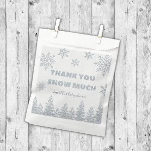 Sachets En Papier Winter Wonderland Baby shower de Parties scintilla