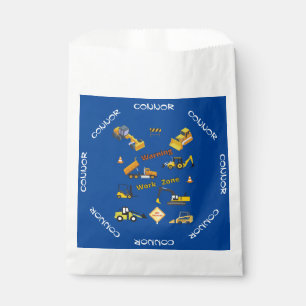 Sachets En Papier Zone de travail d'avertissement de construction pe