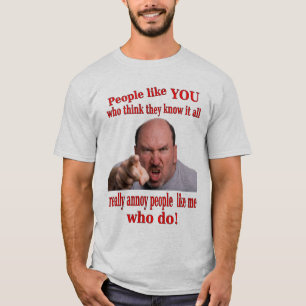 Sachez-le tout le T-shirt humoristique