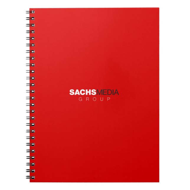 Sachs Media Group Notebook (Front)