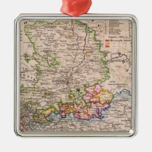 Sachsen, Anhalt Metal Ornament