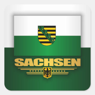 Sachsen Pride Square Sticker