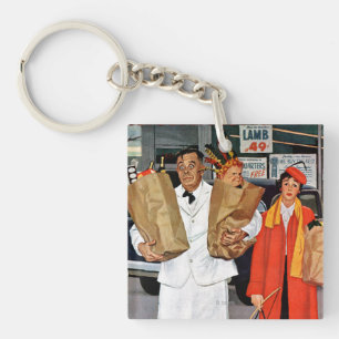 Sack Full of Trouble Keychain
