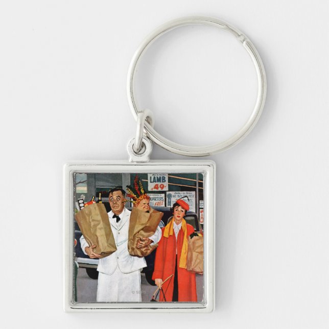 Sack Full of Trouble Keychain (Front)