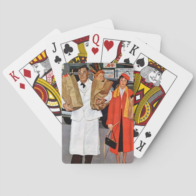 Sack Full of Trouble Playing Cards (Back)