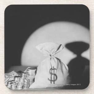 Sack of Money Coaster