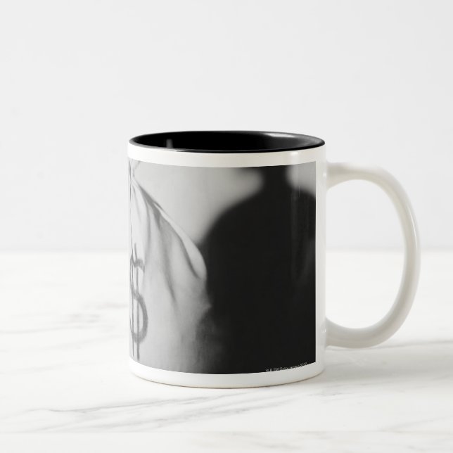 Sack of Money Two-Tone Coffee Mug (Right)