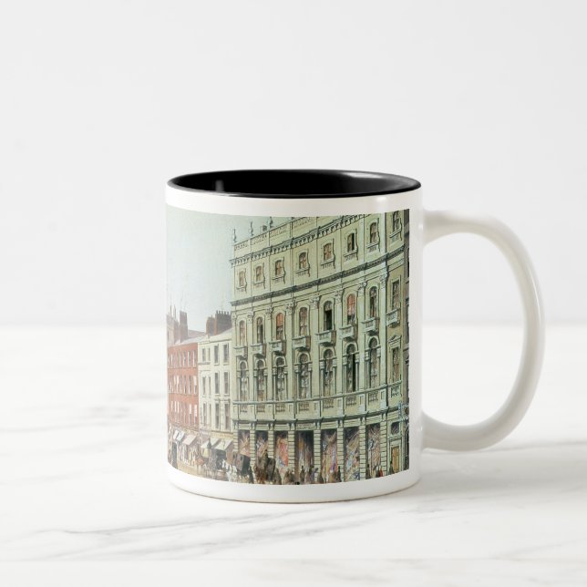 Sackville Street, Dublin Two-Tone Coffee Mug (Right)