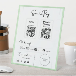 Sacn to Pay Pedestal Sign