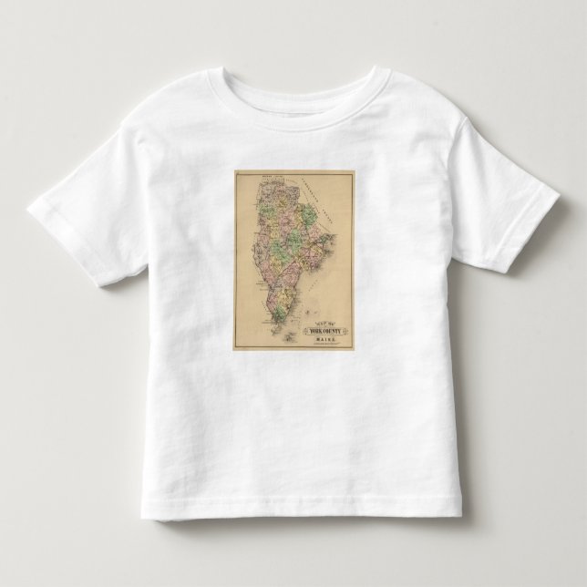 Saco, Biddeford Toddler T-shirt (Front)