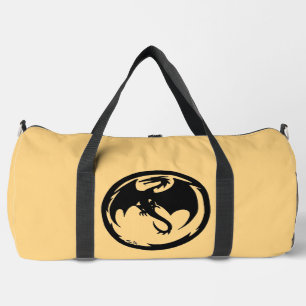 Sacoche en or Dragon noir
