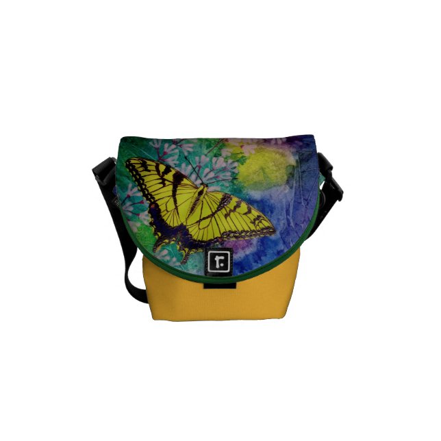 Sacoche Mini sac messenger à machaon (Devant)