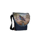 Mini sac messenger à rouleau africain