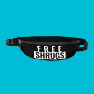 Sacoche Minimaliste "Free Shrugs"