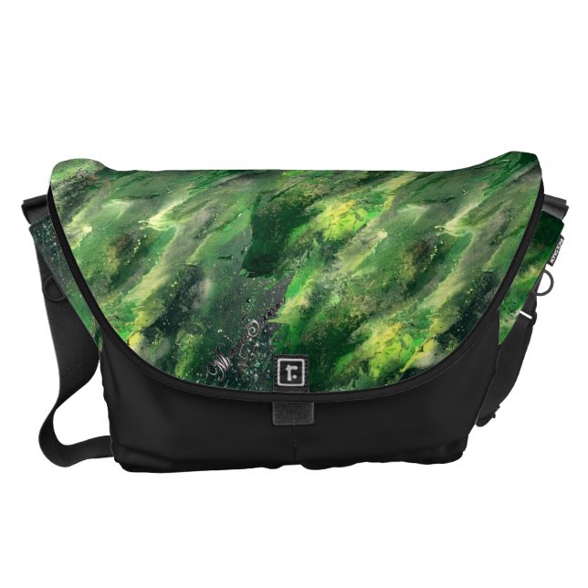 Sacoche Sac à camo liquide vert (Devant)