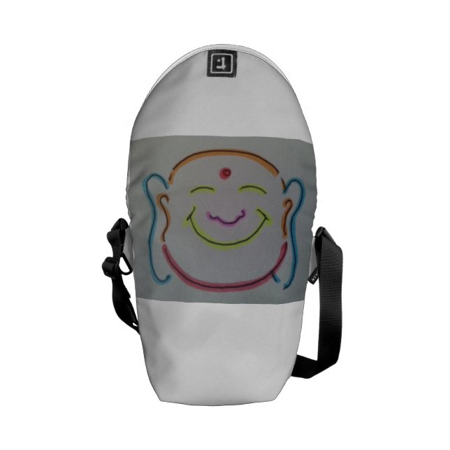 Sacoche Sac de Goodluck Bouddha (Dos droit)