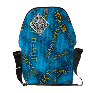 Sacoche Sac messenger à ZWOOKY QR