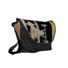 Sac vintage d'aviateur de biplan