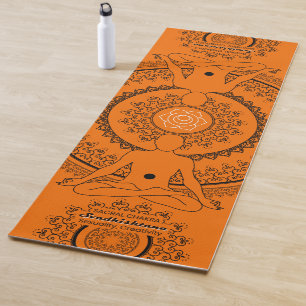 Sacral Chakra Svadhisthana Serenity Yoga Mat