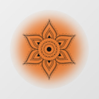 Sacral Chakra Window Cling