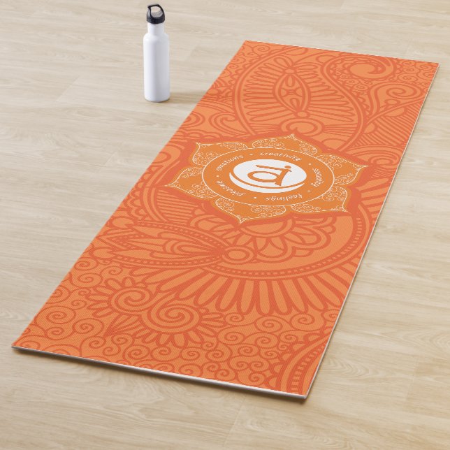 Sacral Chakra Yoga Mat – 03p (In Situ)