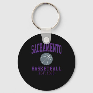 Sacramento Basketball  Keychain