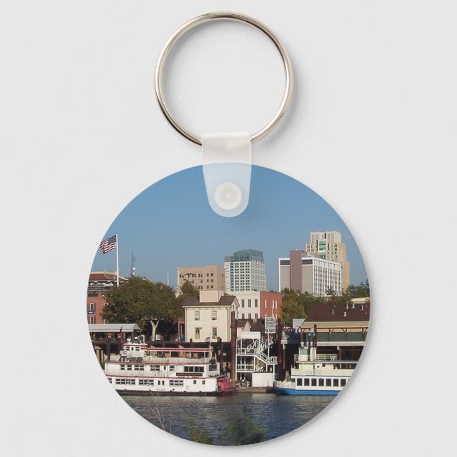 Sacramento, CA Keychain (Front)