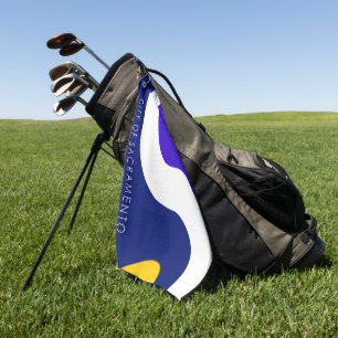 Sacramento (California) city flag Golf Towel