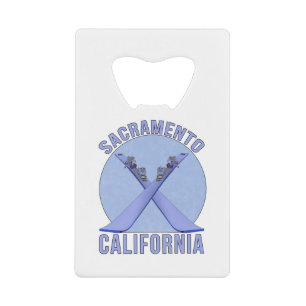 Sacramento, California Credit Card Bottle Opener