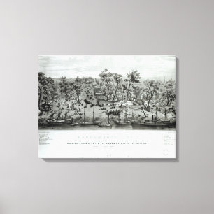 Sacramento City, California Canvas Print