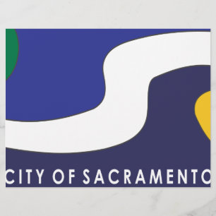 Sacramento city flag flyer