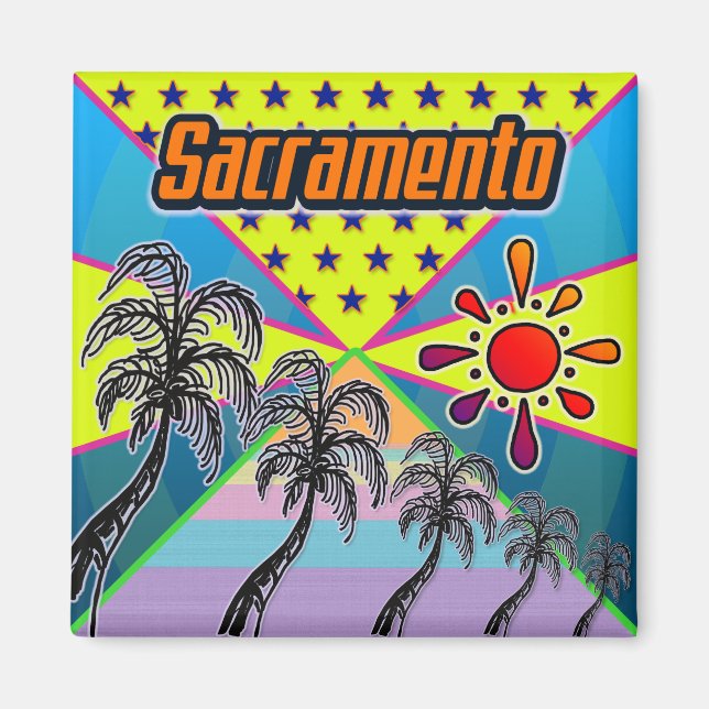 Sacramento Freedom Magnet (Front)