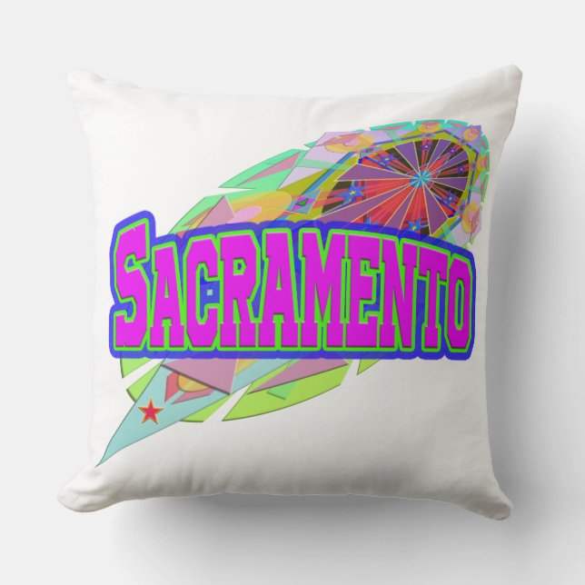 Sacramento Future Pillow (Front)