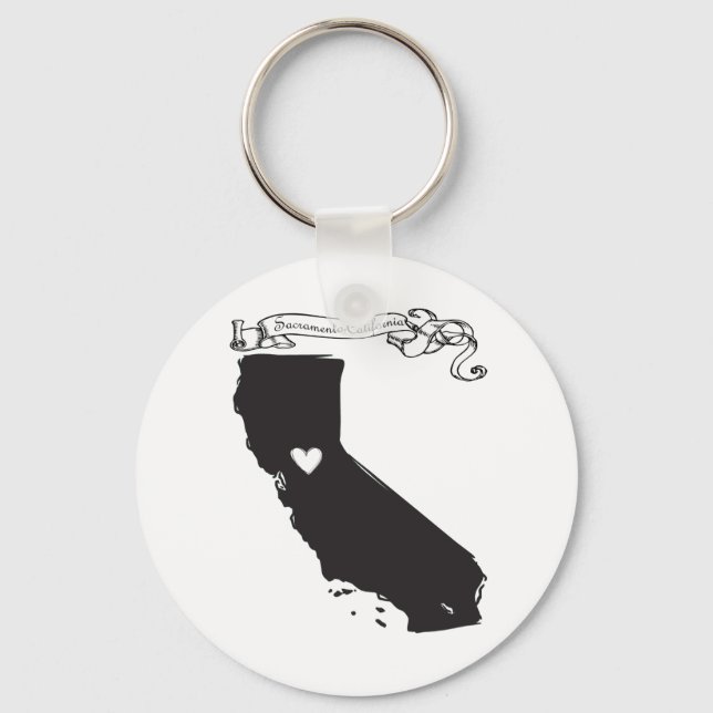 Sacramento Keychain (Front)