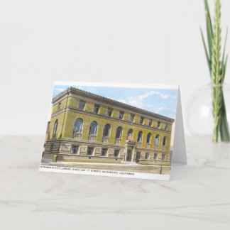 Sacramento Library Greeting Card (blank)