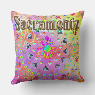 Sacramento Lucky Golden Pillow