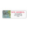 Sacramento New Address Label
