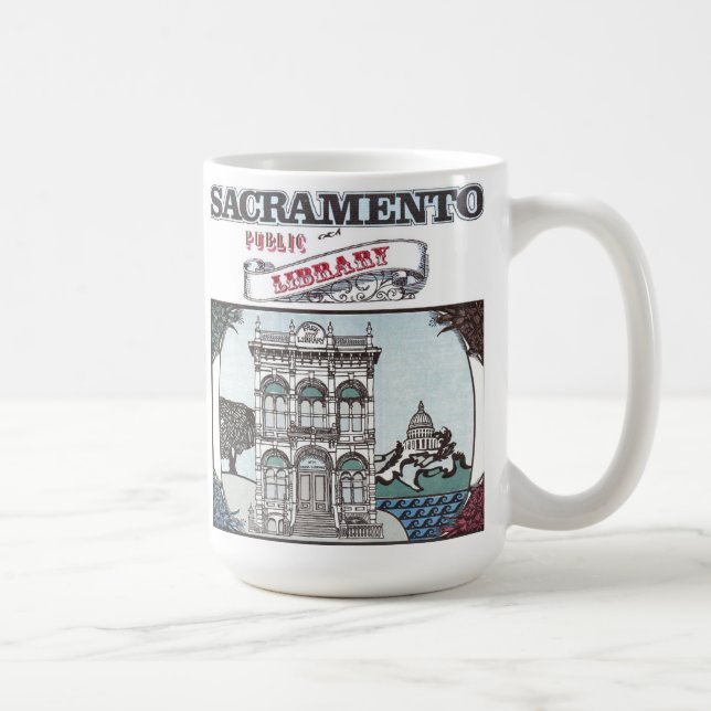 Sacramento Public Library Mug (Right)