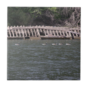 Sacramento River Ceramic Tile