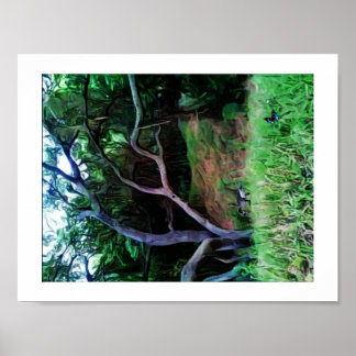 Sacramento River Forest Poster