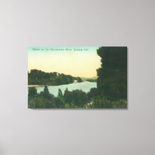 Sacramento River SceneColusa, CA Canvas Print