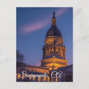 Sacramento, State Capital, California Postcard