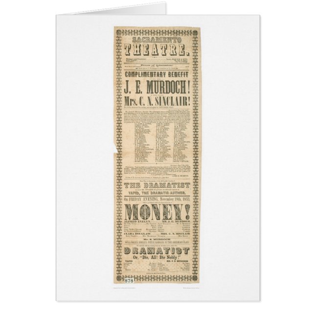 Sacramento Theatre (1431A) (Front)