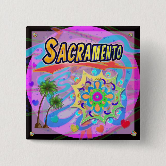 Sacramento True Progress Button (Front)