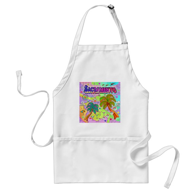 Sacramento Vacation Target Apron (Front)