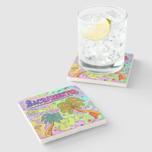 Sacramento Vacation Target Coaster