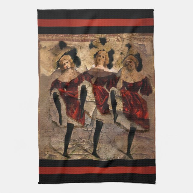 Sacre Bleu! Kitchen Towel (Vertical)