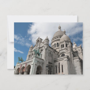 Sacré-Cœur Basilica, Paris, France Postcard