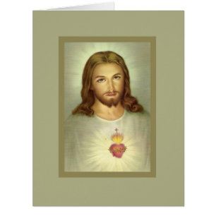 Sacré-Coeur de Jésus Merci funéraire