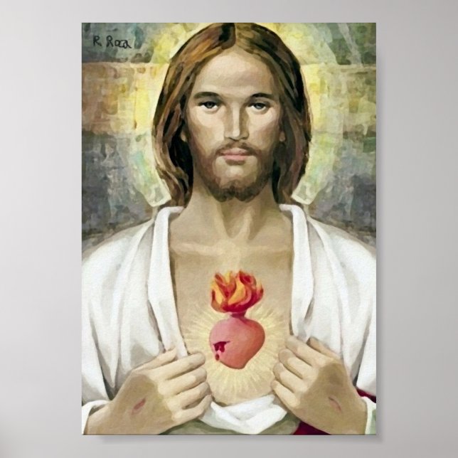 Sacré-Coeur de Jésus. Poster (Front)